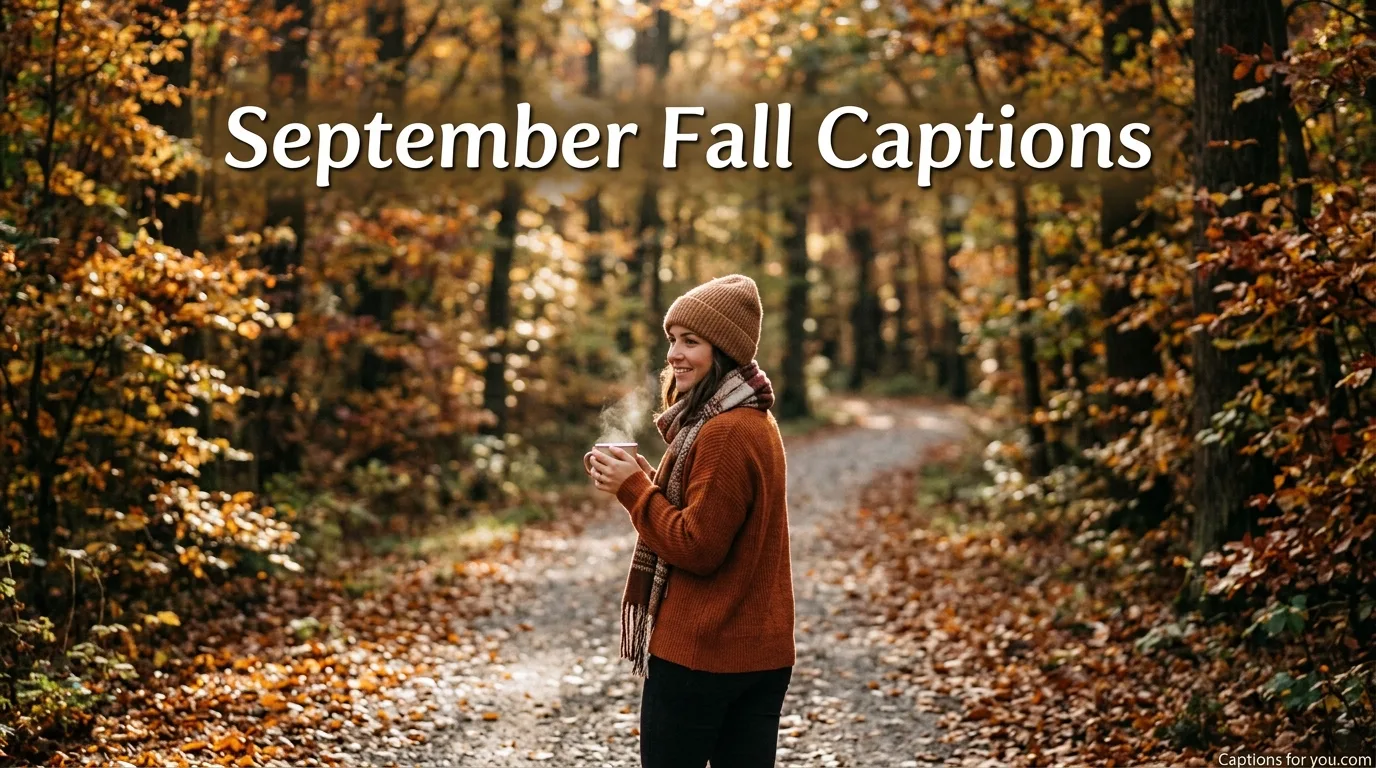 September Fall Captions