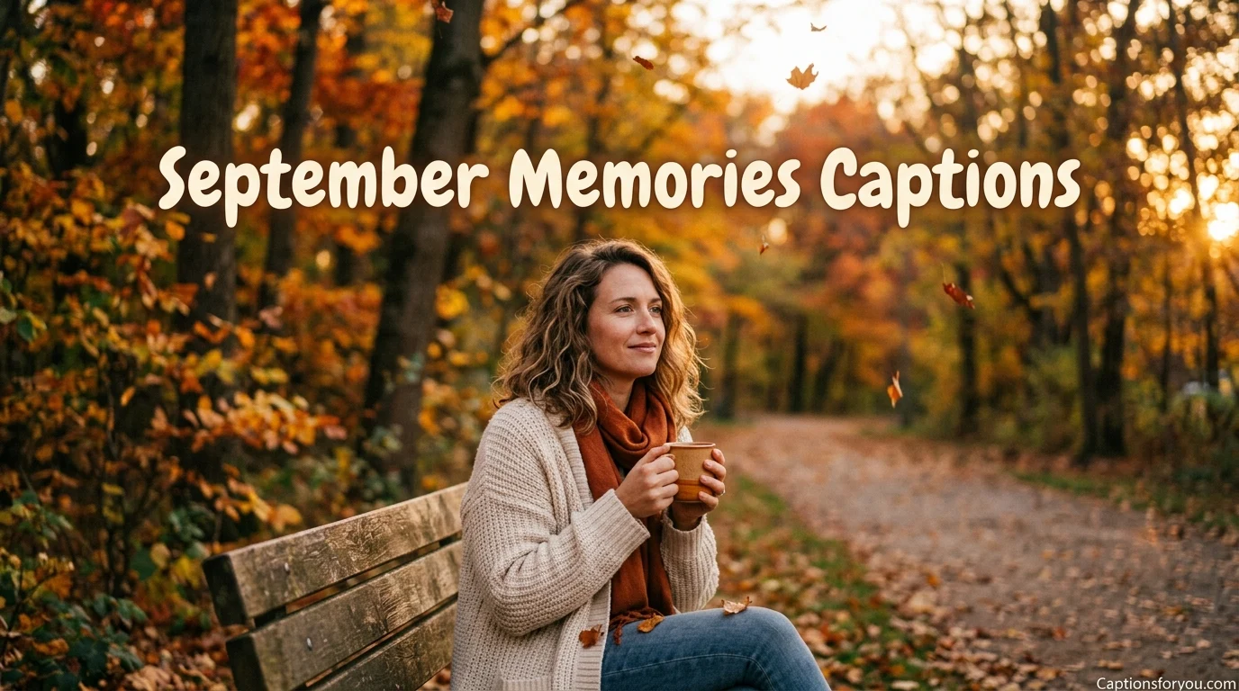 September Memories Captions