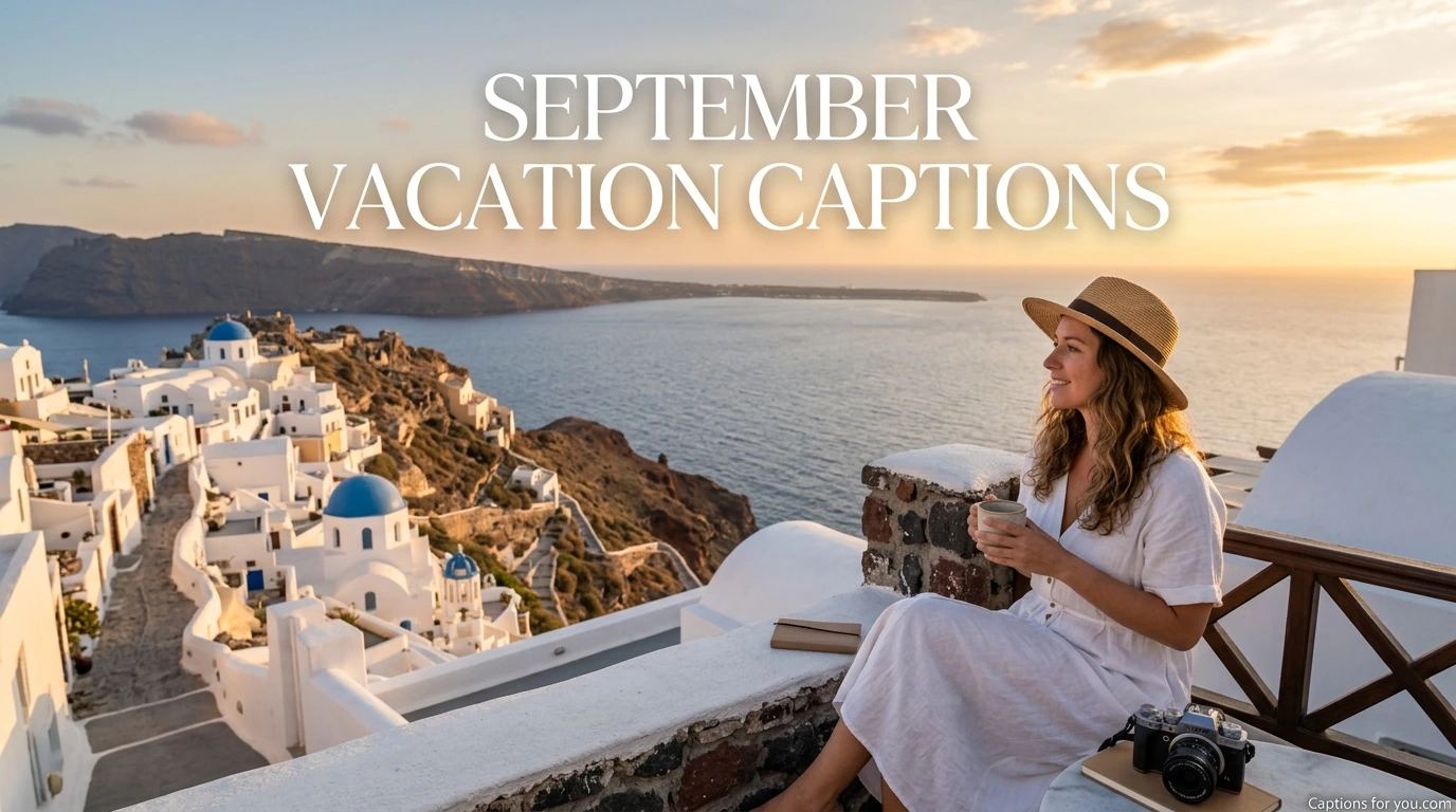 September Vacation Captions