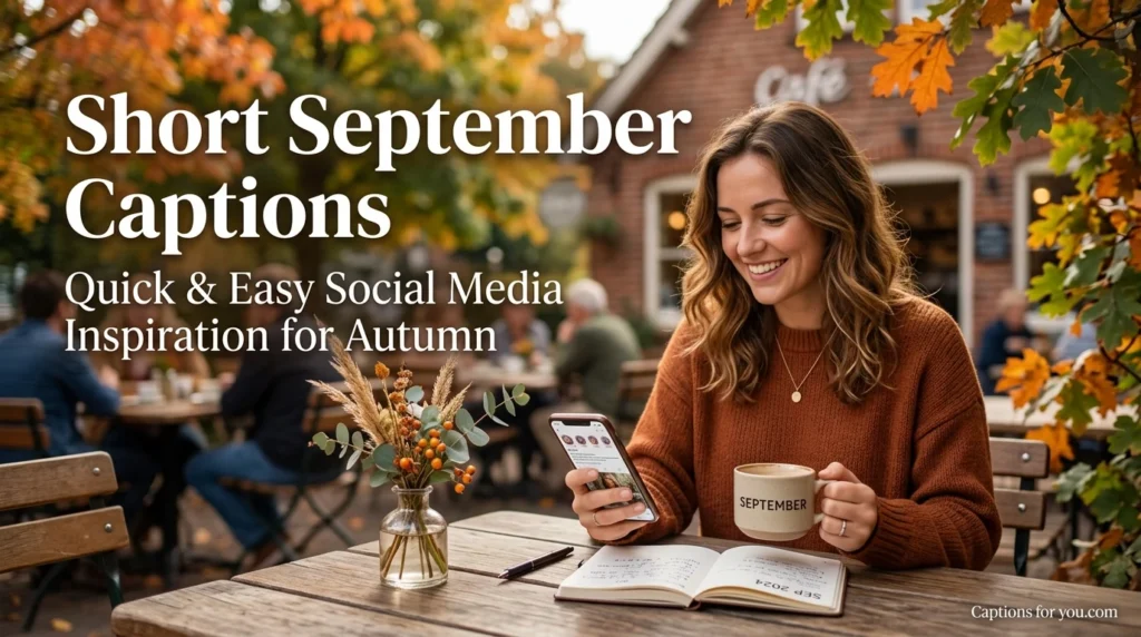 Short September Captions