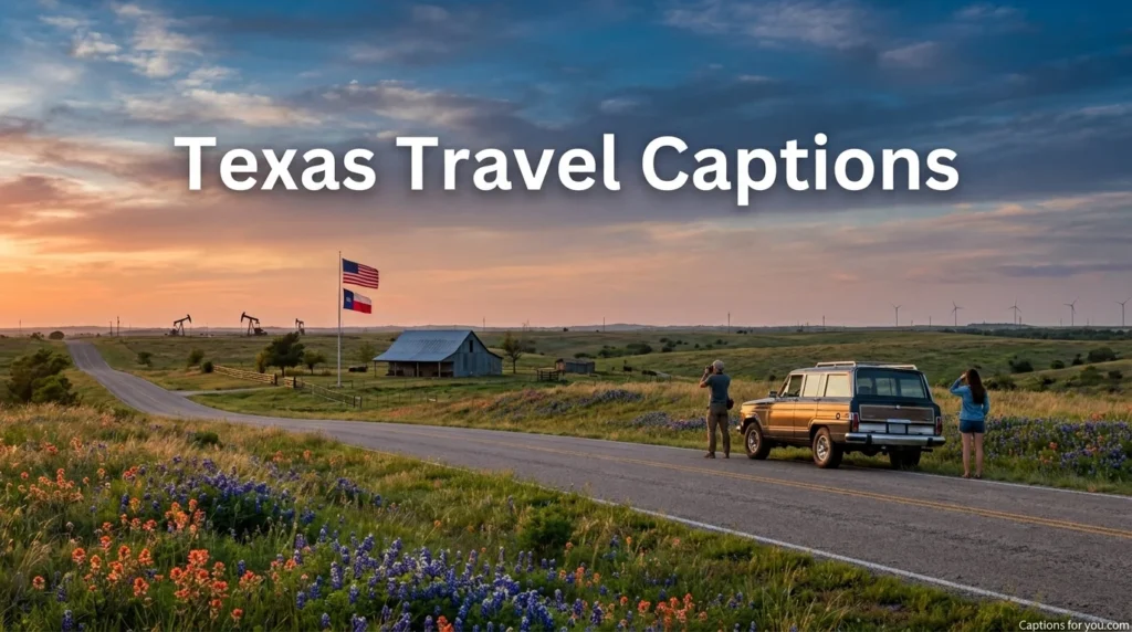 Texas Travel Captions