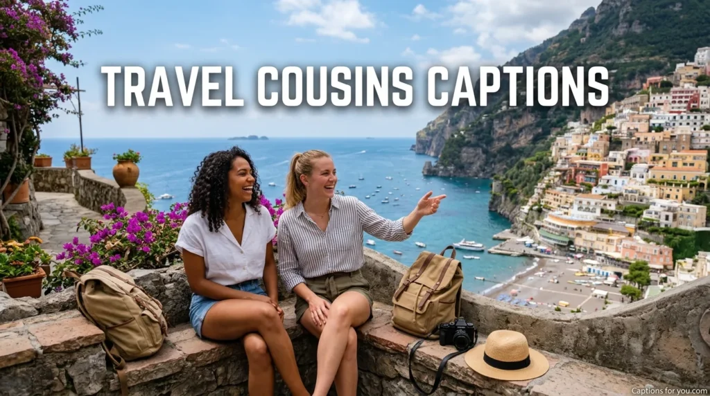 Travel Cousins Captions